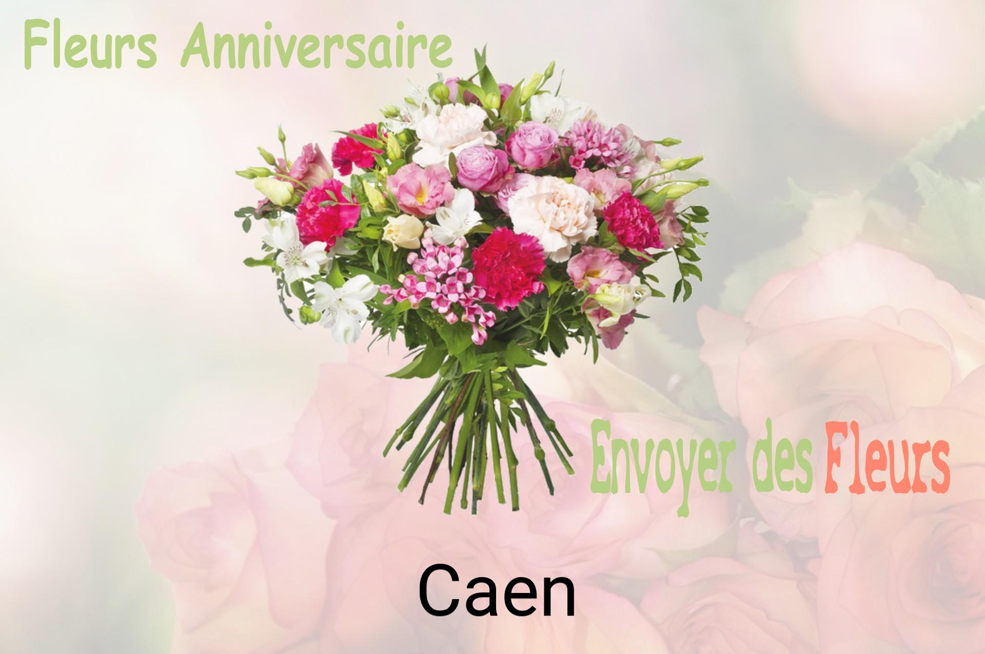 Bouquet de fleurs d’anniversaire livré à Caen